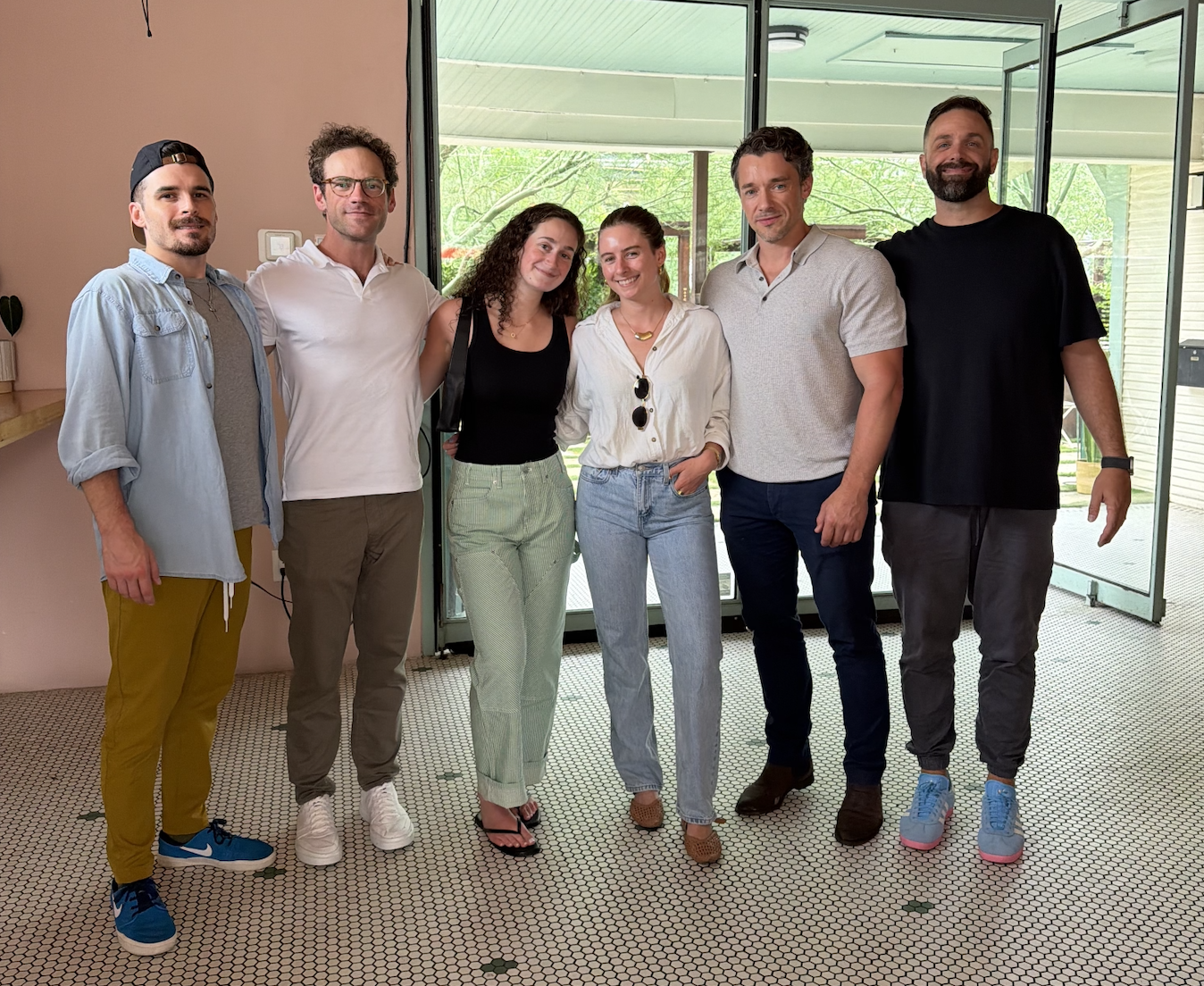 Plainsight team members together at a company offsite