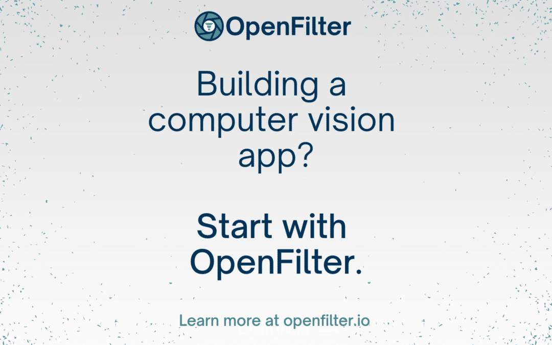 OpenFilter: Democratizing Access to Computer Vision